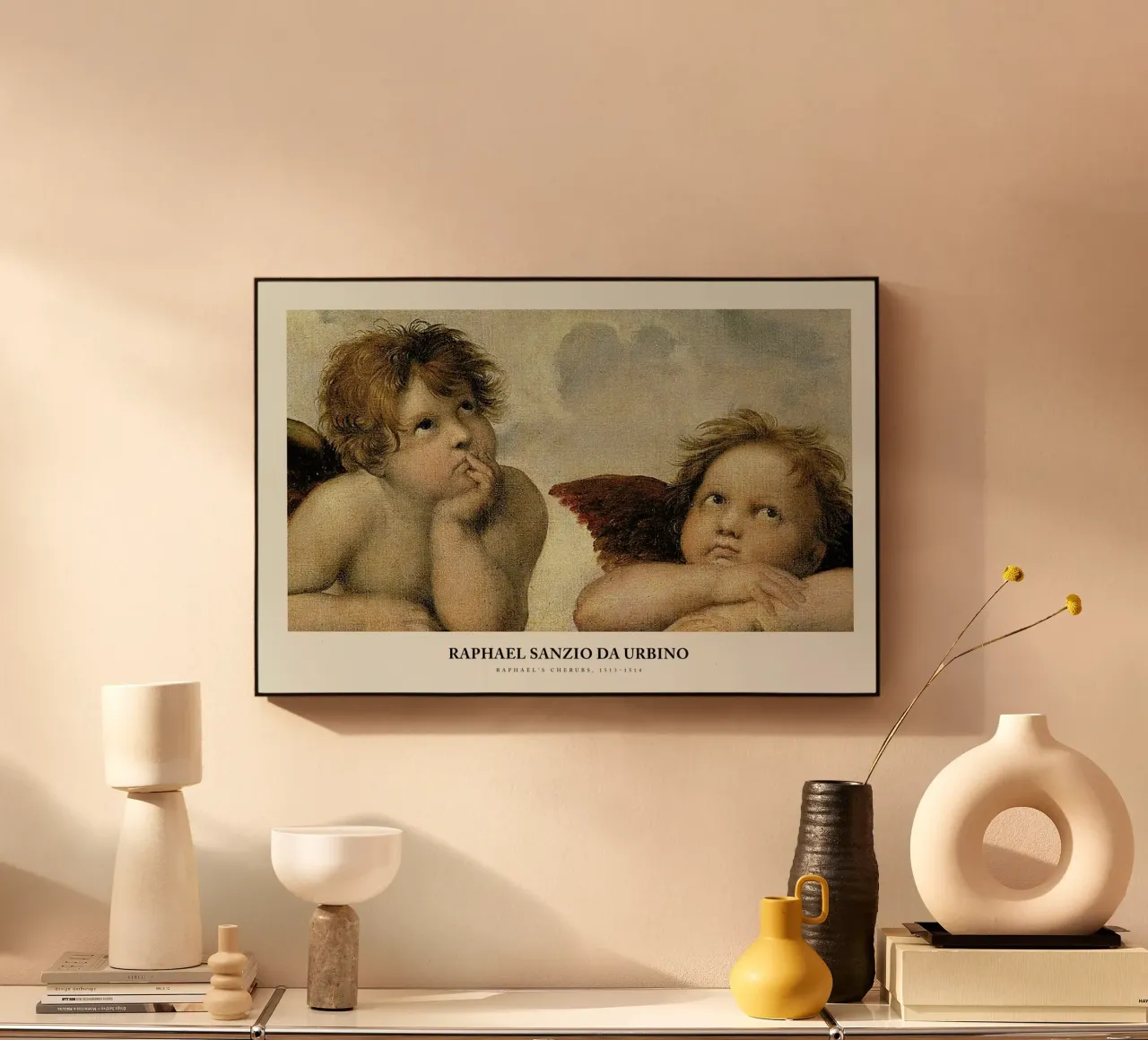Raphael - Raphael's Cherubs plexiglass da Vintage by JUNIQE