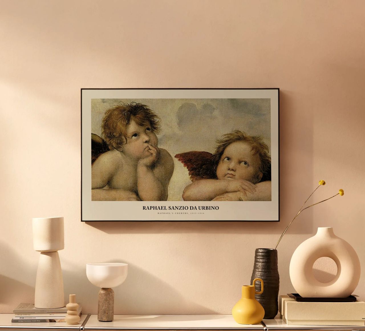 Raphael - Raphael's Cherubs alluminio dibond da Vintage by JUNIQE