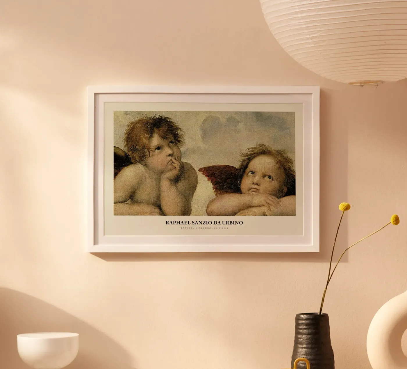 Raphael - Raphael's Cherubs Poster von Vintage by JUNIQE