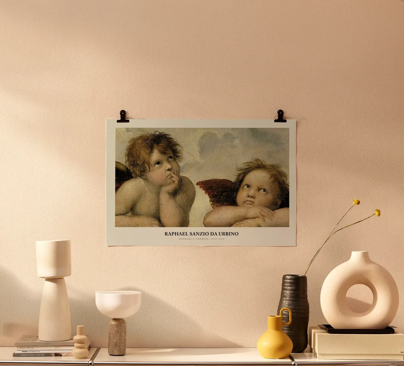 Raphael - Raphael's Cherubs Poster von Vintage by JUNIQE