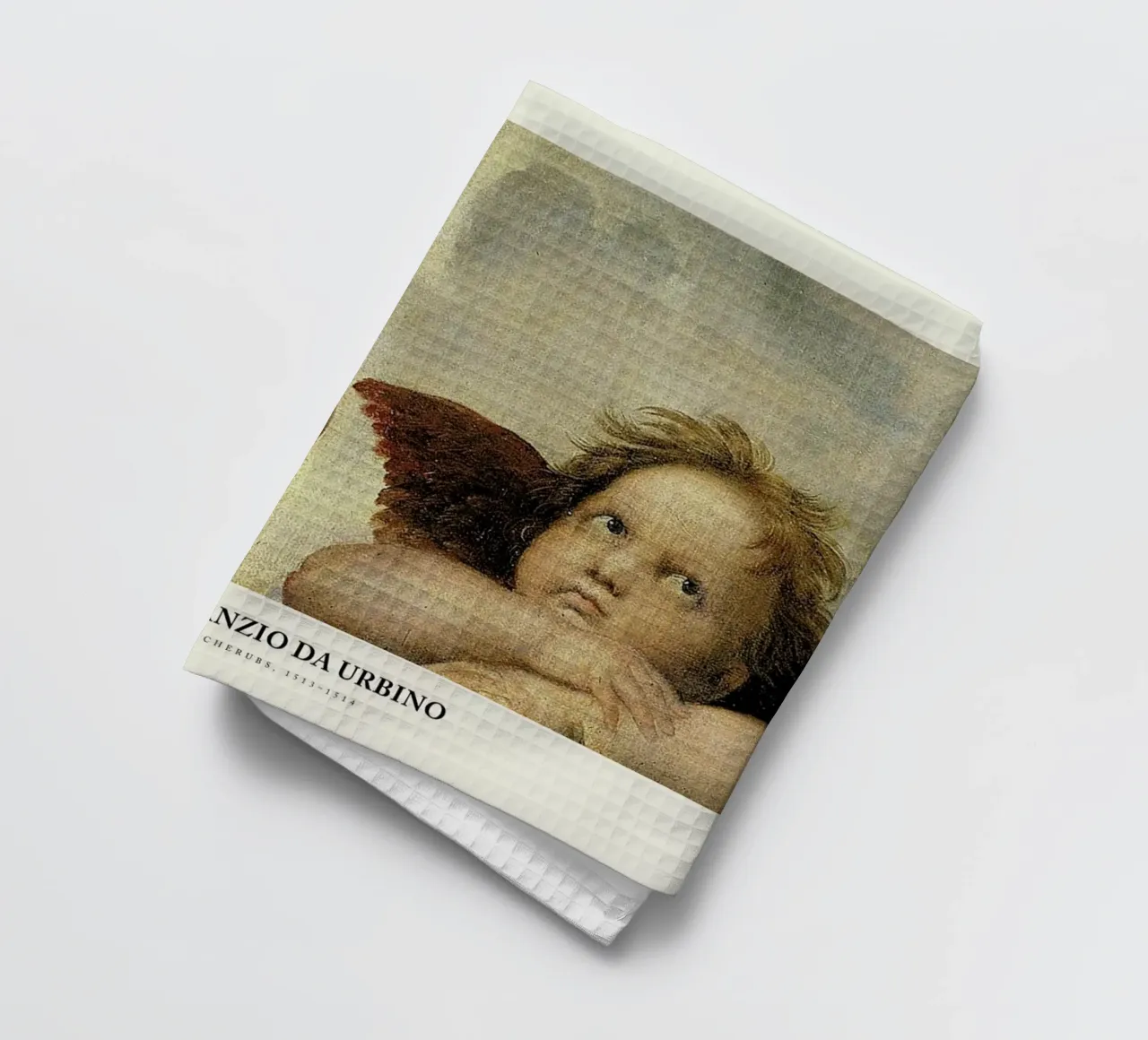 Raphael - Raphael's Cherubs canovaccio da cucina da Vintage by JUNIQE