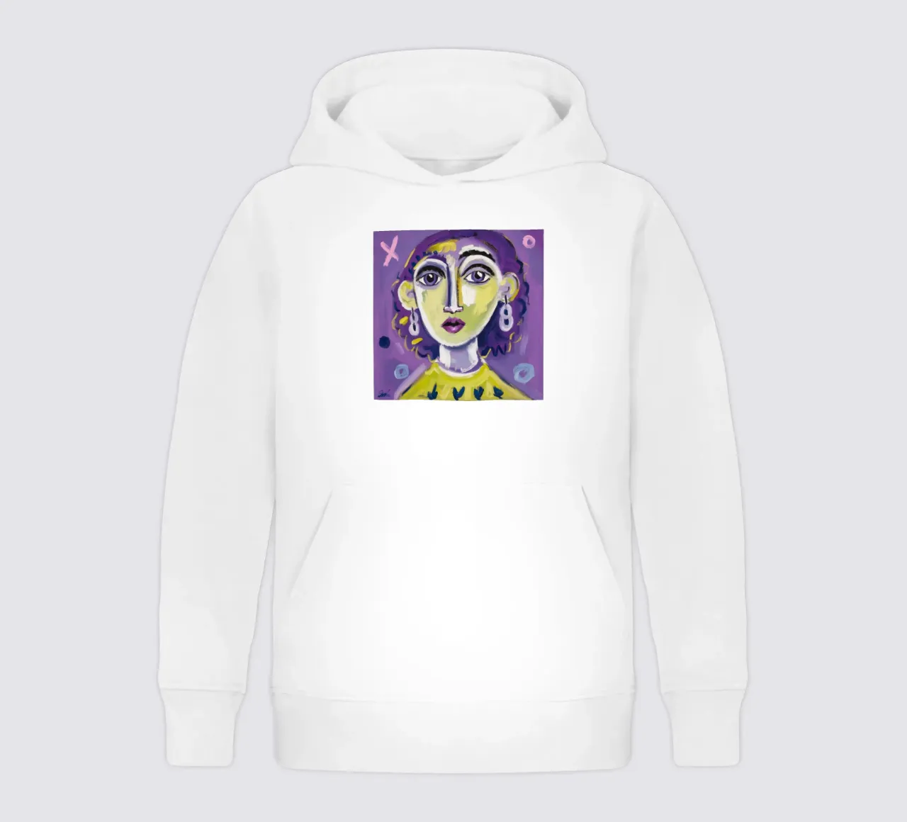 Violetter Traum Kinder Hoodie von Lunar Templar
