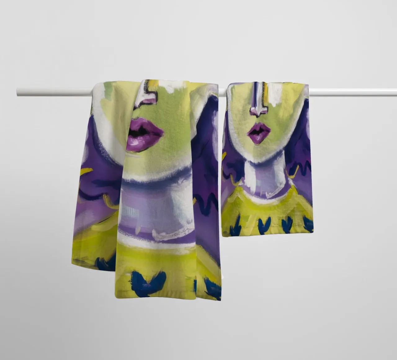 Sogno viola asciugamano da bagno da Lunar Templar