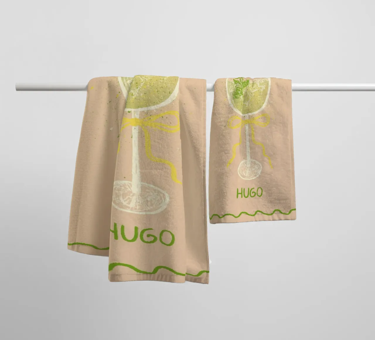 Hugo asciugamano da bagno da Studio Dolci