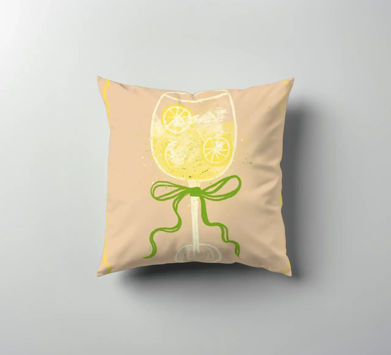 Limoncello cuscino da Studio Dolci