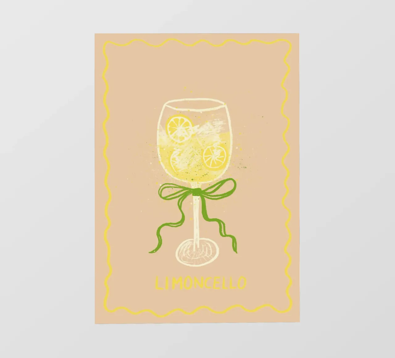 Limoncello telo in pvc da Studio Dolci