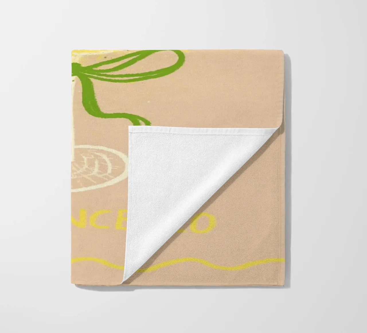 Limoncello telo mare da Studio Dolci