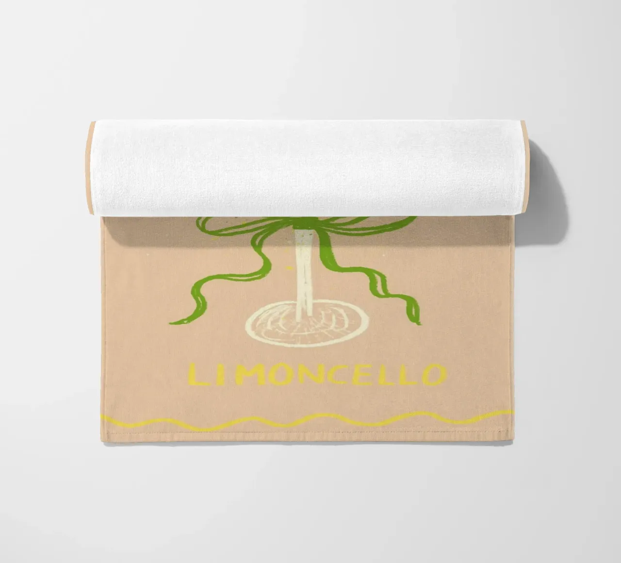 Limoncello telo mare da Studio Dolci