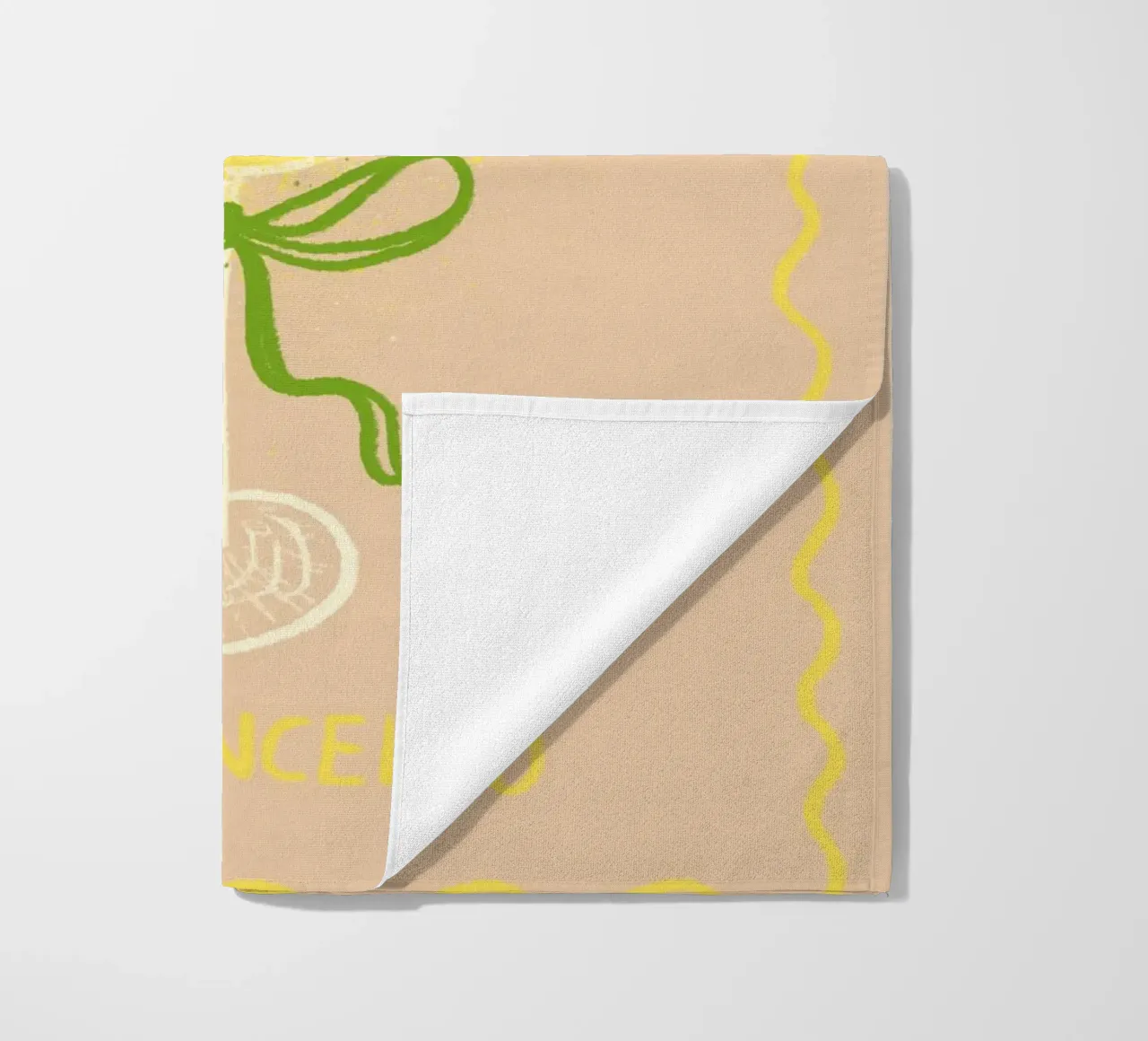 Limoncello telo mare da Studio Dolci