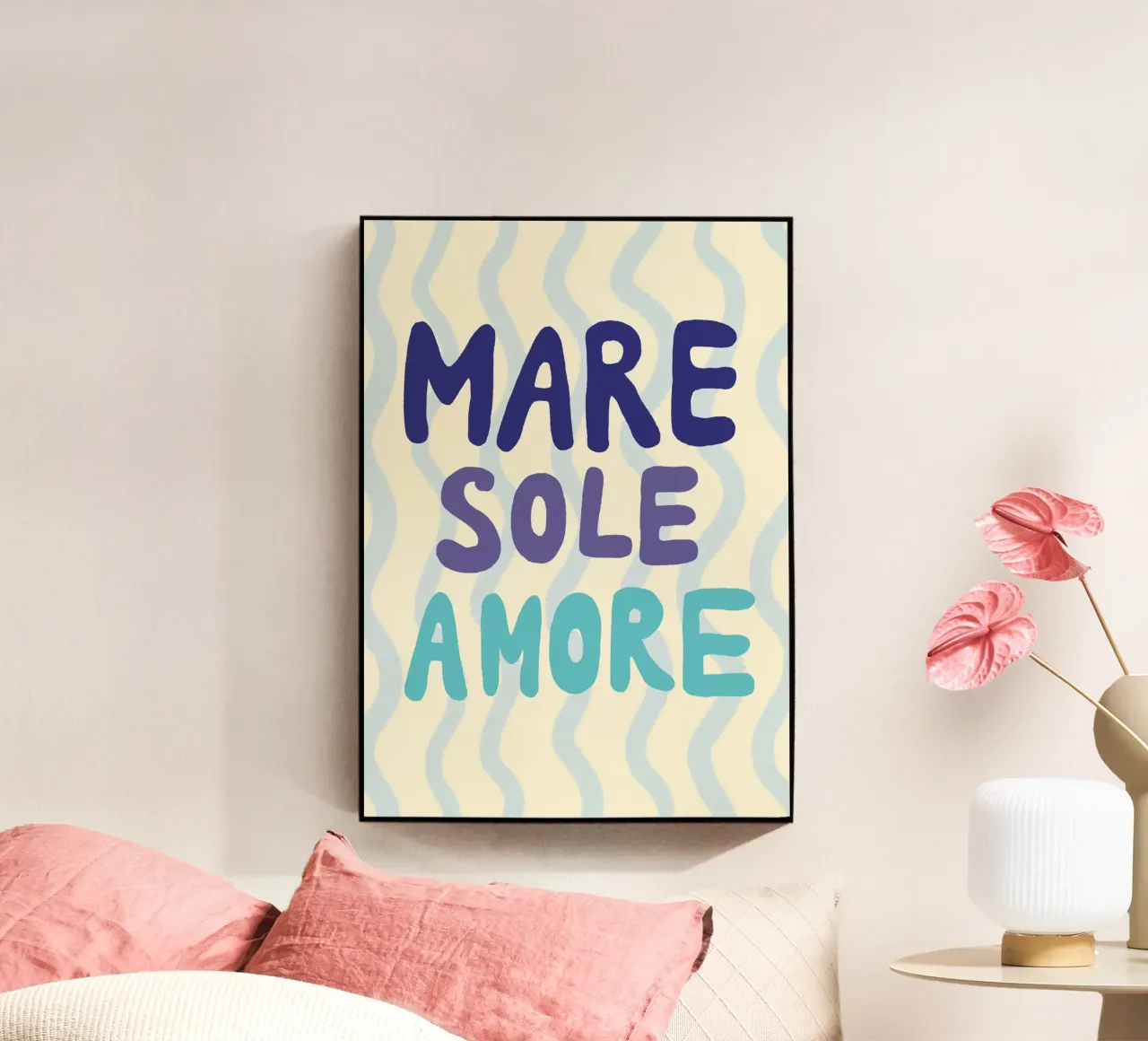 Mare sole amore plexiglass da Studio Dolci