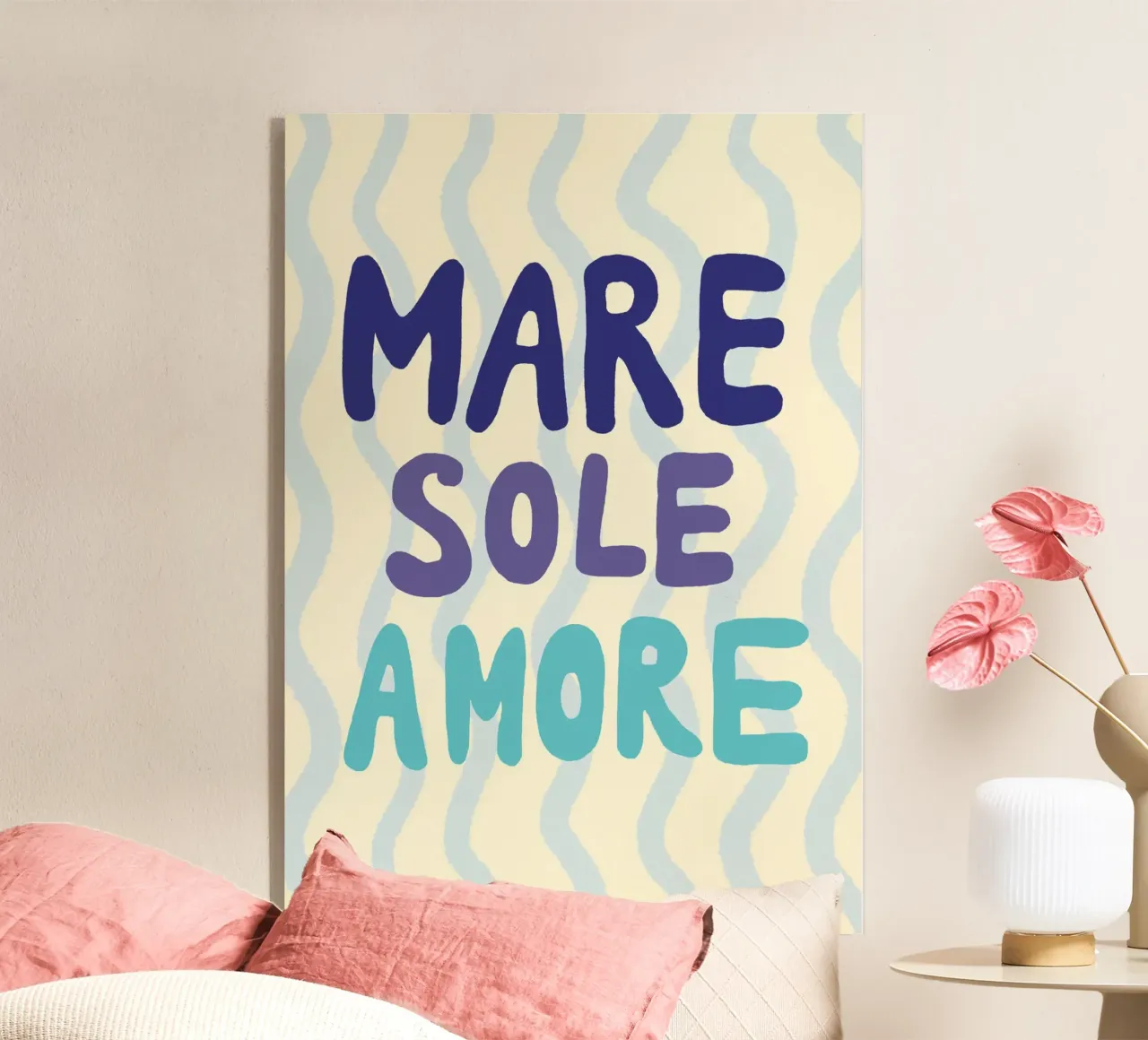 Mare sole amore plexiglass da Studio Dolci