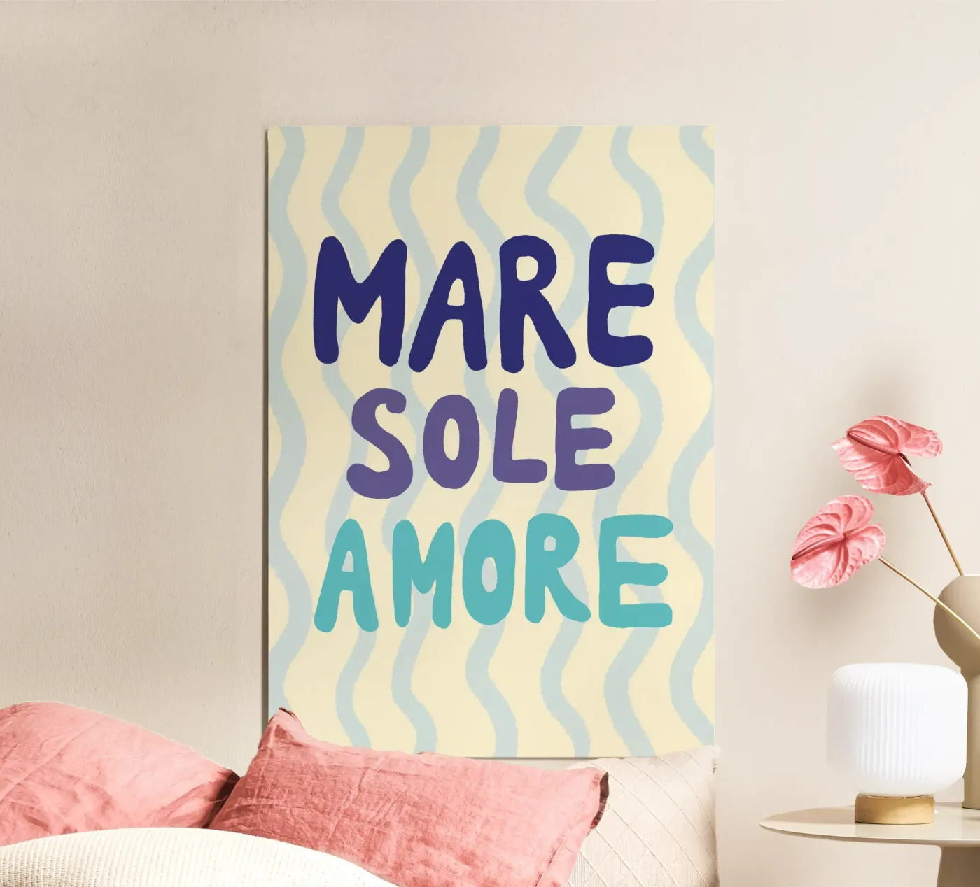 Mare sole amore poster da Studio Dolci