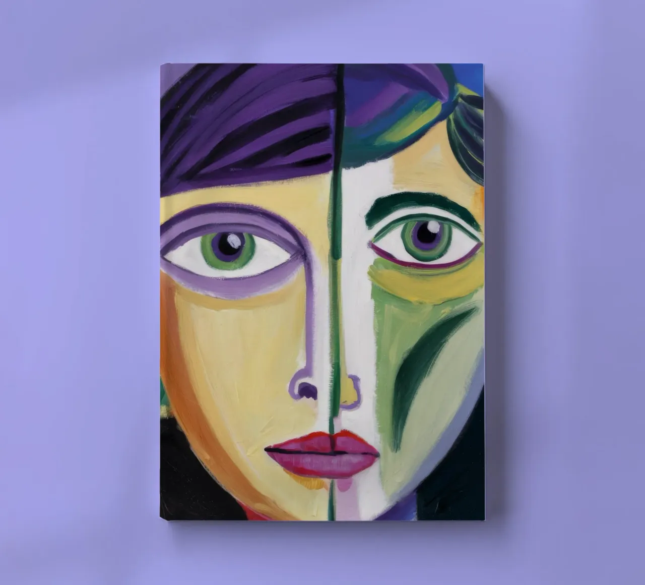 Purple Gaze notebook by Lunar Templar