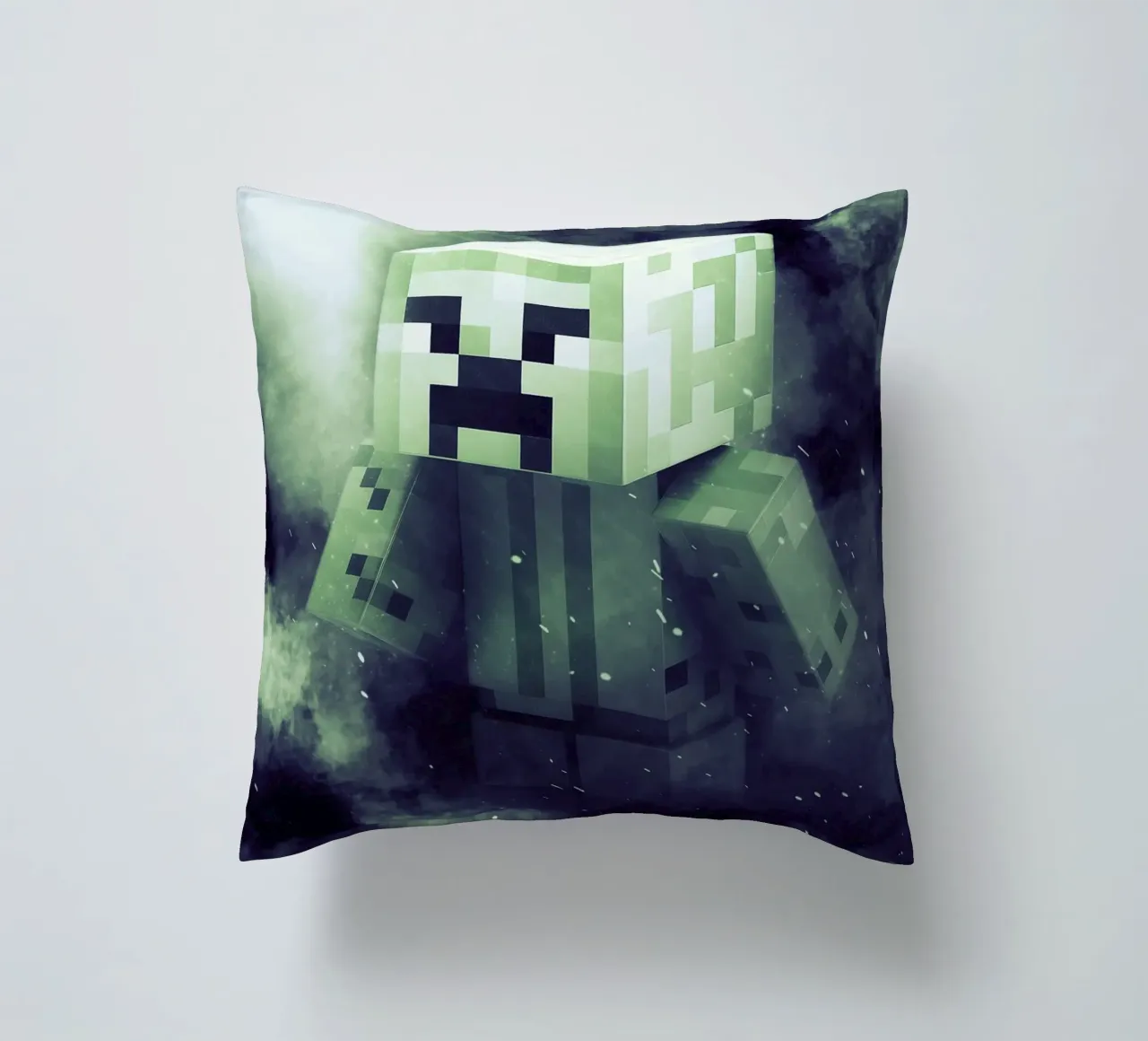 creeper minecraft cuscino da FreeArtStudio