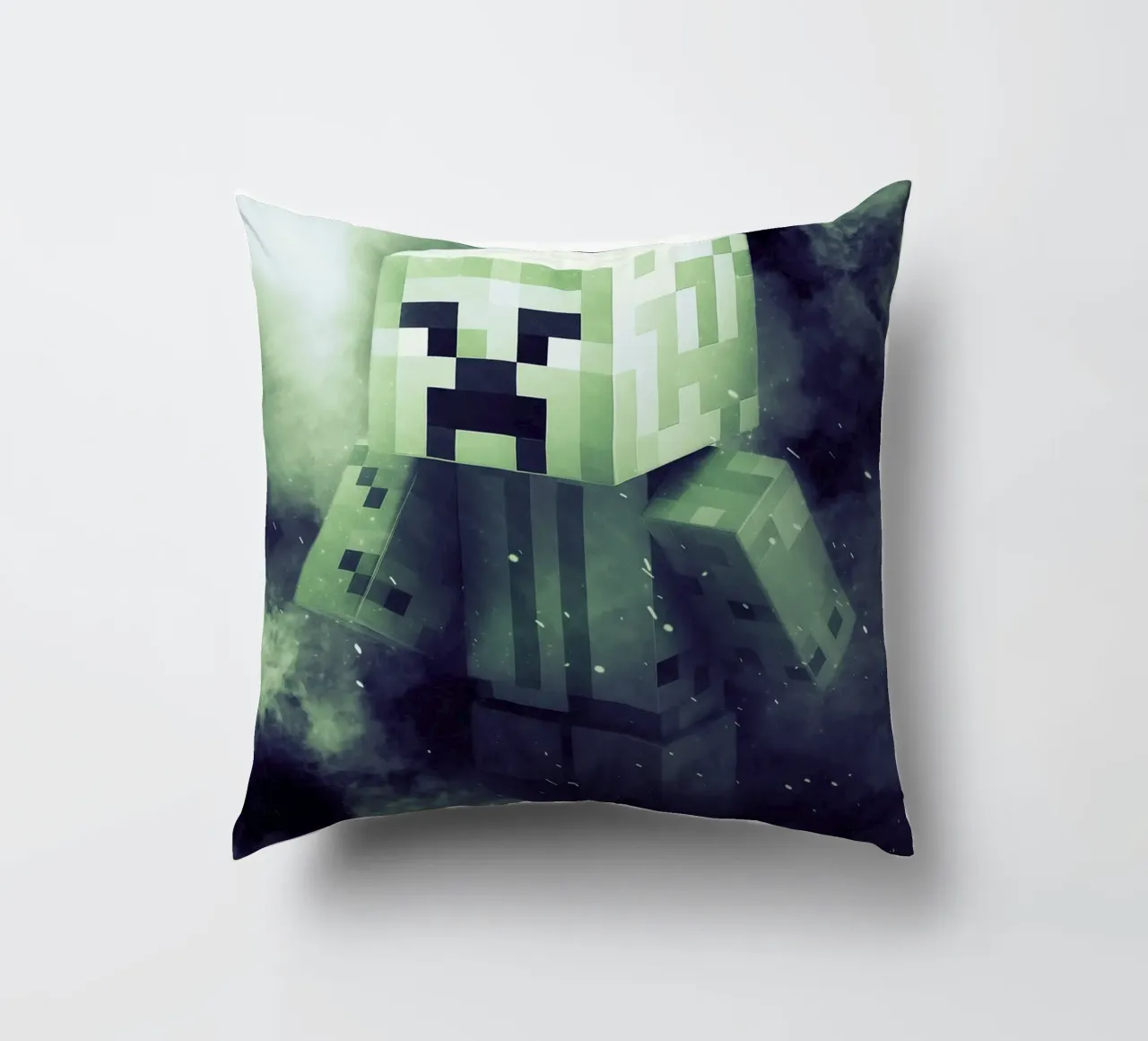 creeper minecraft cuscino da FreeArtStudio