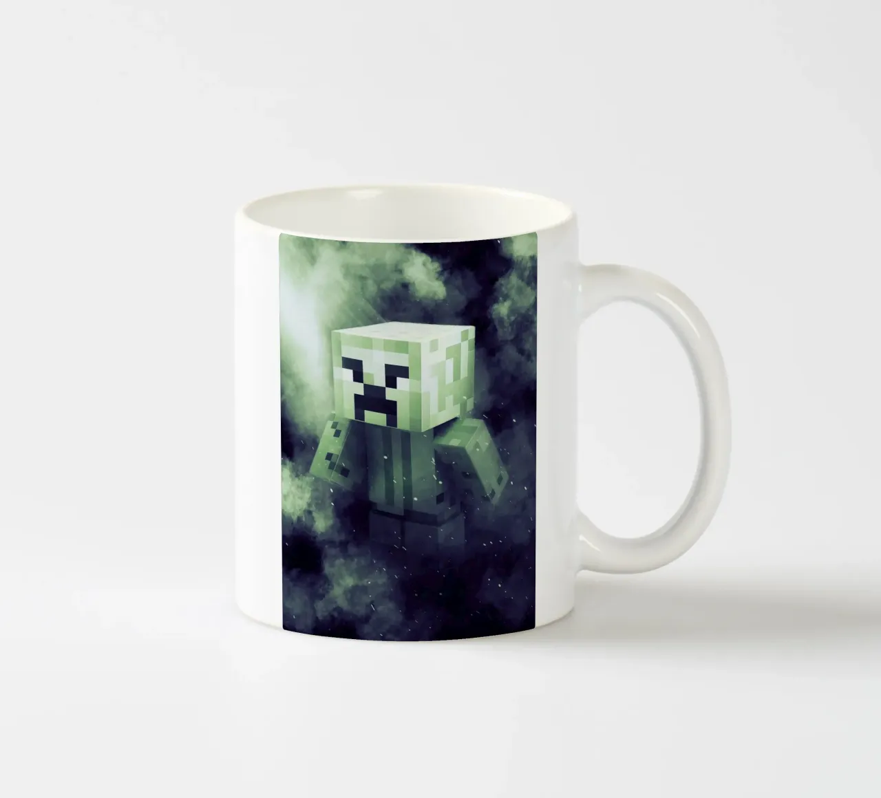 creeper minecraft tazza in ceramica da FreeArtStudio