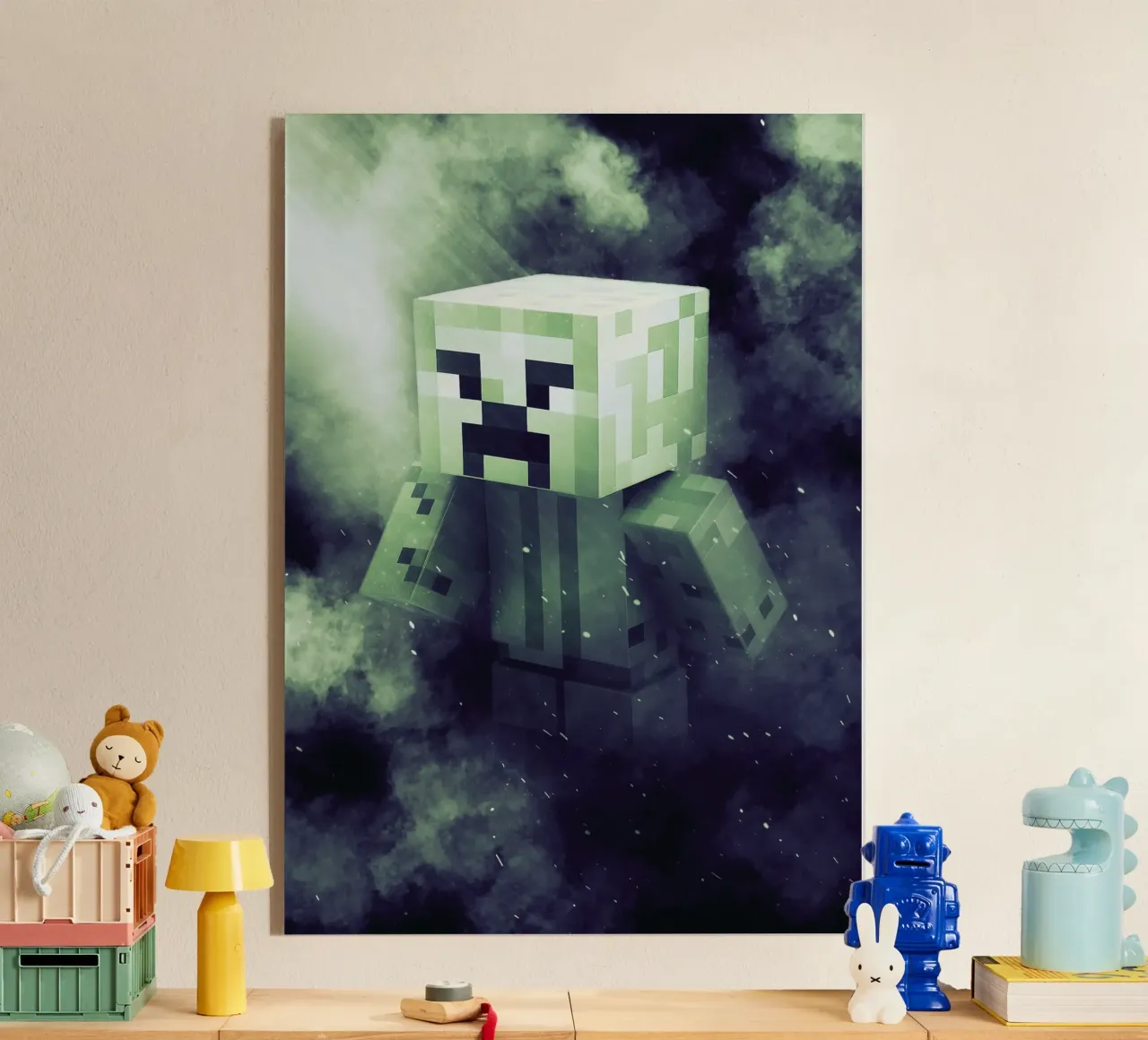 creeper minecraft plexiglass da FreeArtStudio