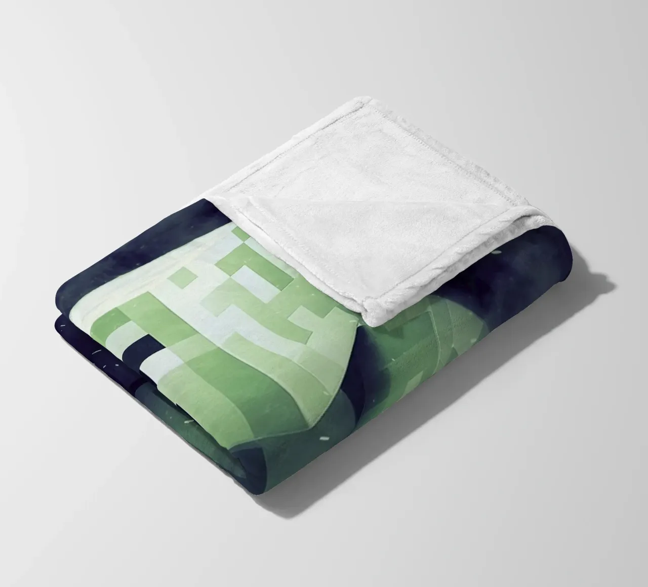 creeper minecraft coperta in pile da FreeArtStudio