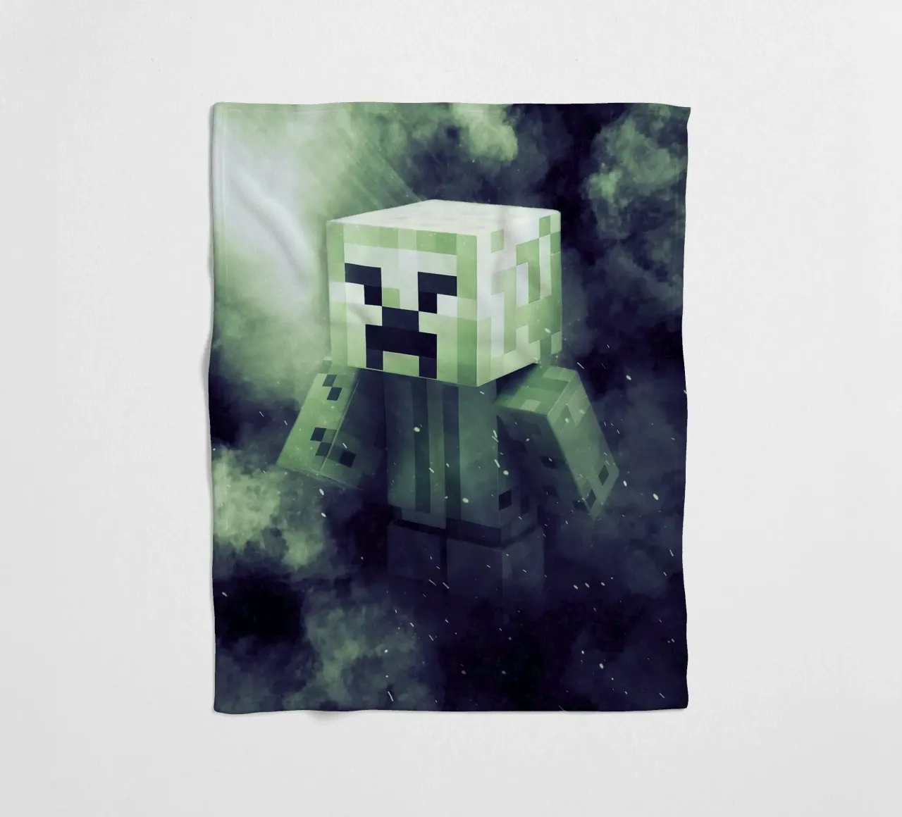 creeper minecraft coperta in pile da FreeArtStudio