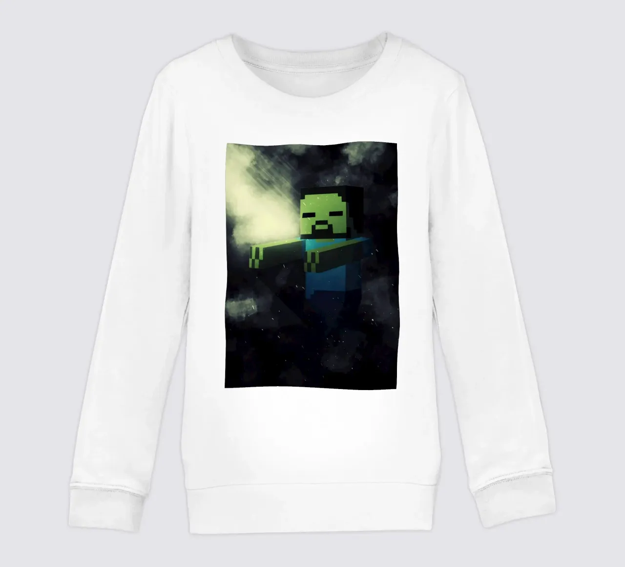 Steve zombie felpa bambino da FreeArtStudio