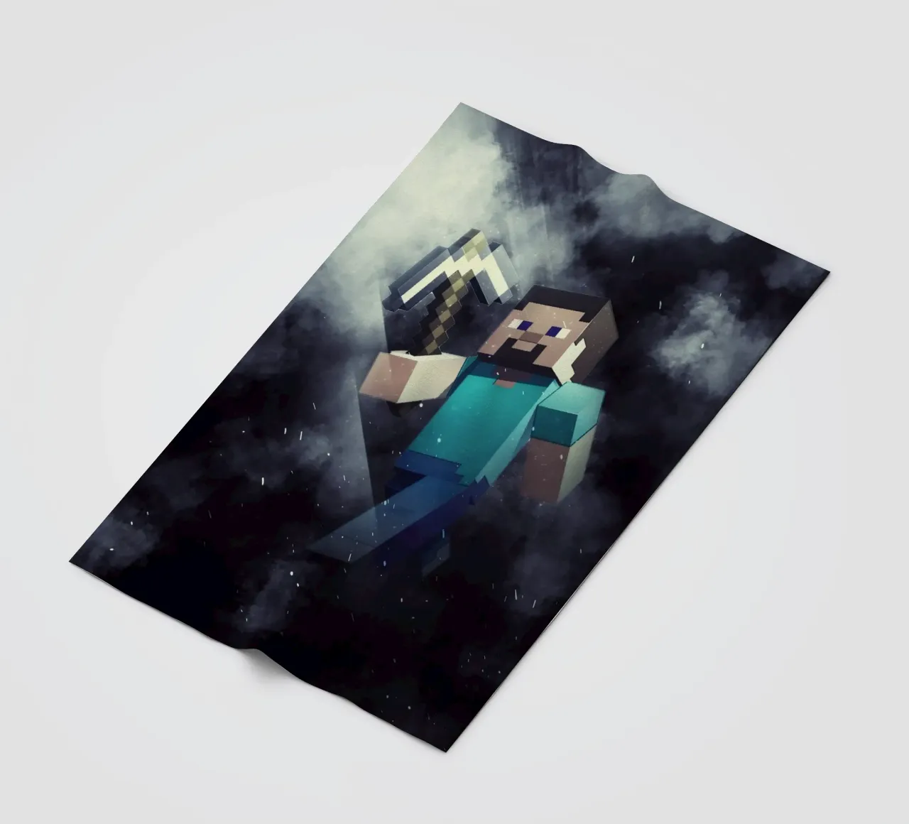 Steve Minecraft coperta in pile da FreeArtStudio