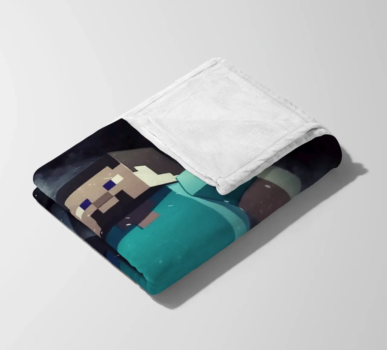 Steve Minecraft coperta in pile da FreeArtStudio