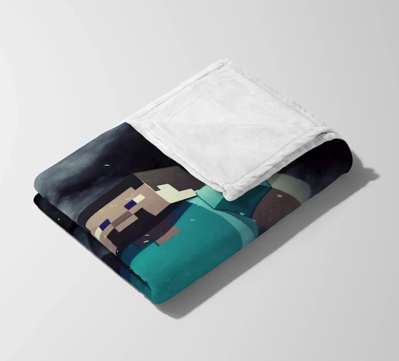 Steve Minecraft coperta in pile da FreeArtStudio