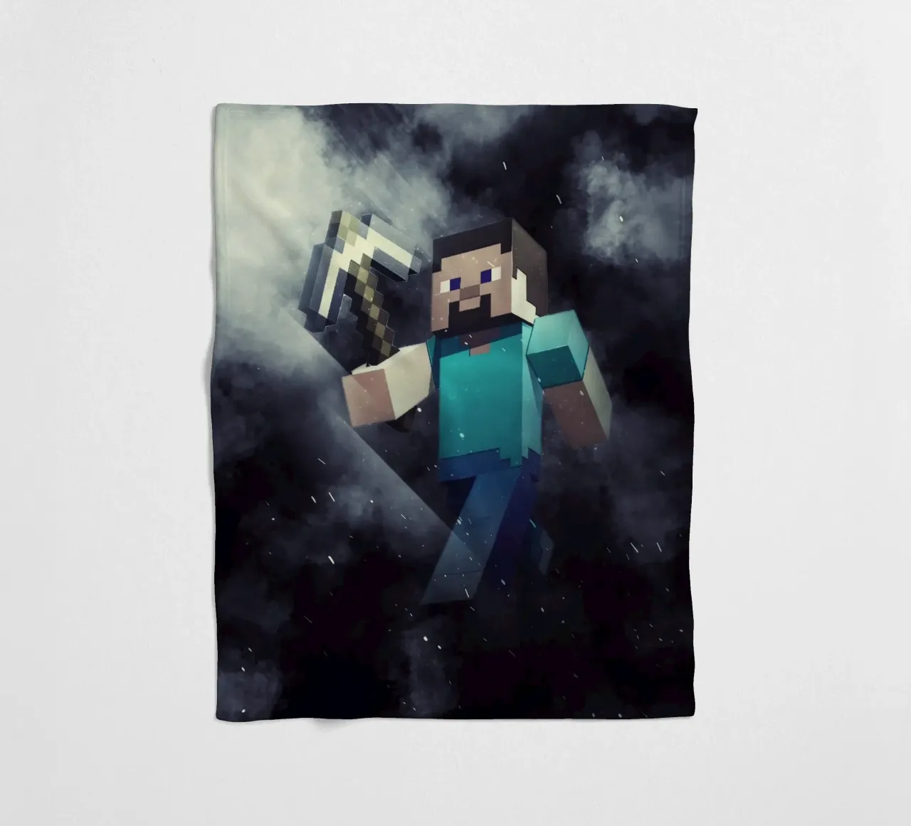 Steve Minecraft coperta in pile da FreeArtStudio