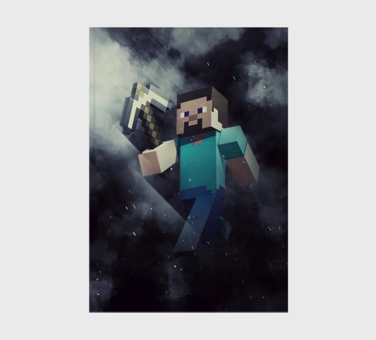Steve Minecraft notebook by FreeArtStudio