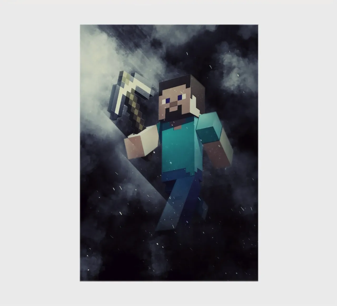 Steve Minecraft notebook by FreeArtStudio