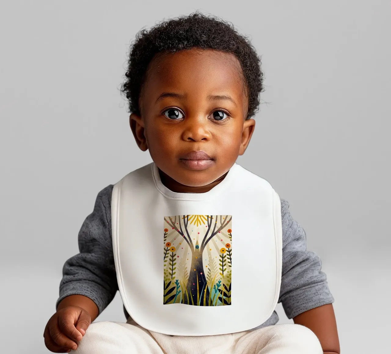 All'albero della vita bavaglino da 🐹 BABY ART PRINTS