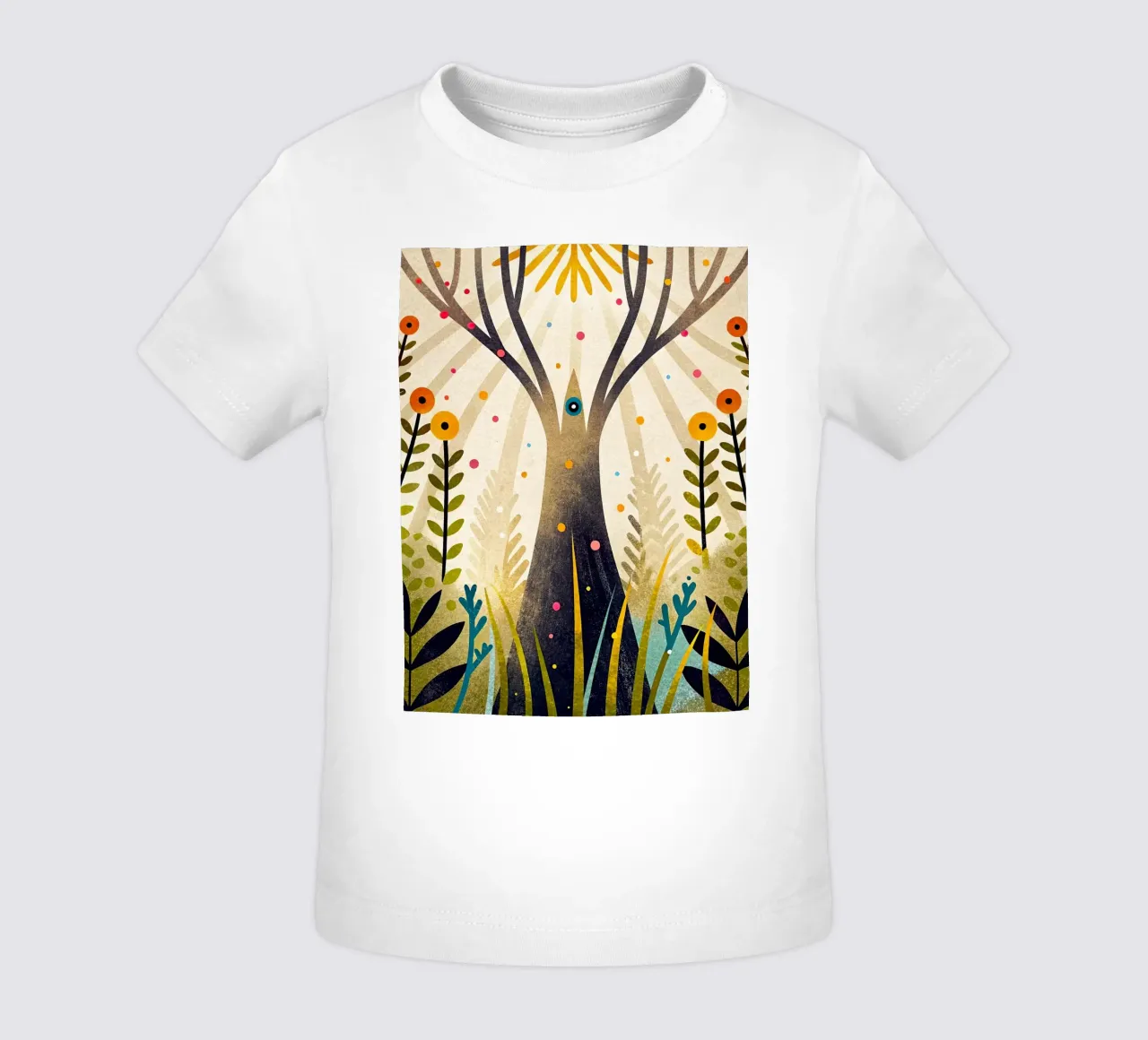 All'albero della vita maglietta neonato da 🐹 BABY ART PRINTS