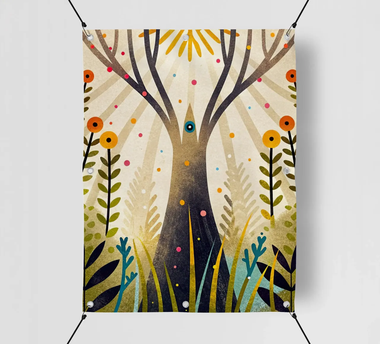 All'albero della vita telo in pvc da 🐹 BABY ART PRINTS