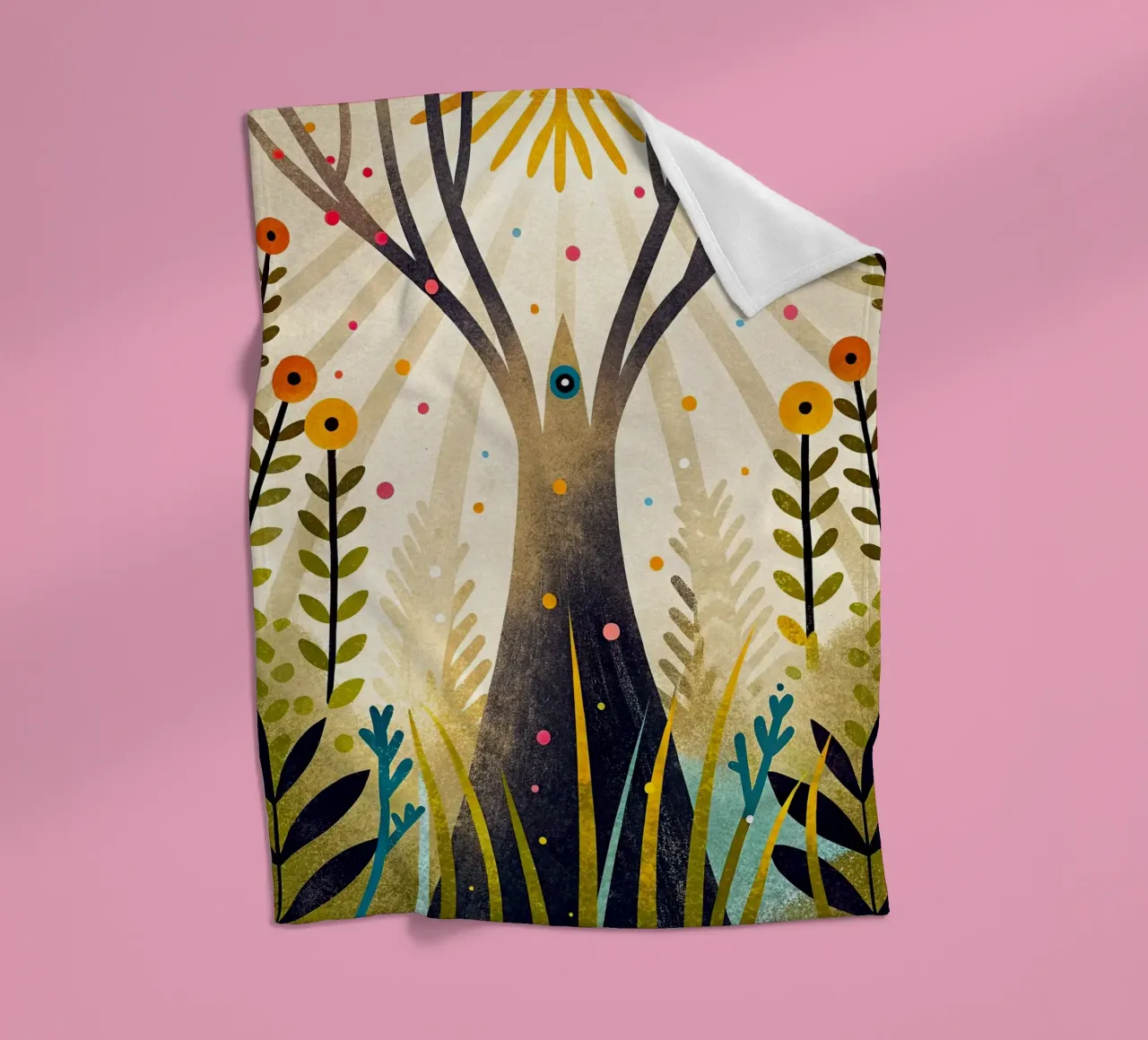 All'albero della vita coperta in pile da 🐹 BABY ART PRINTS