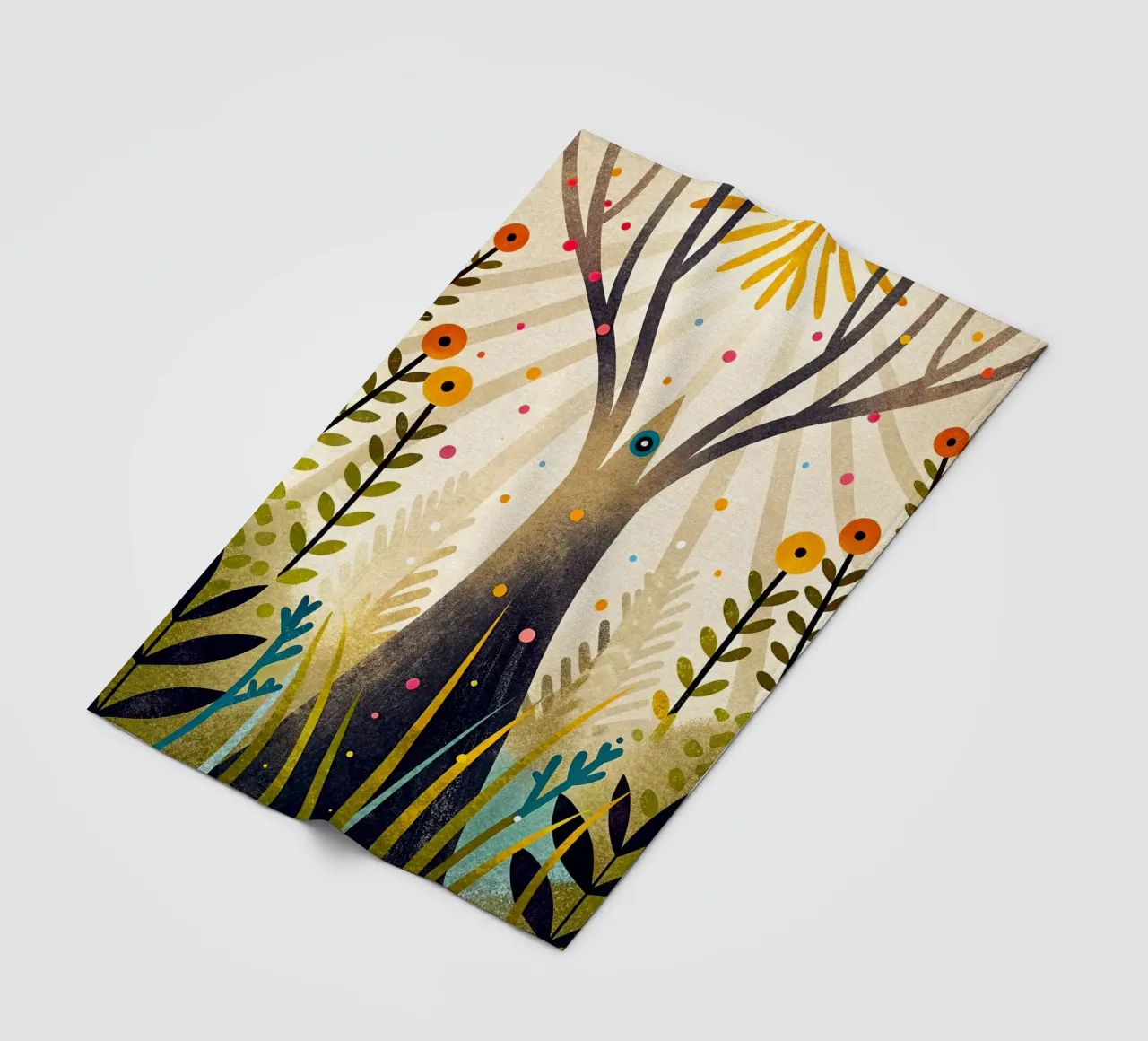 All'albero della vita coperta in pile da 🐹 BABY ART PRINTS