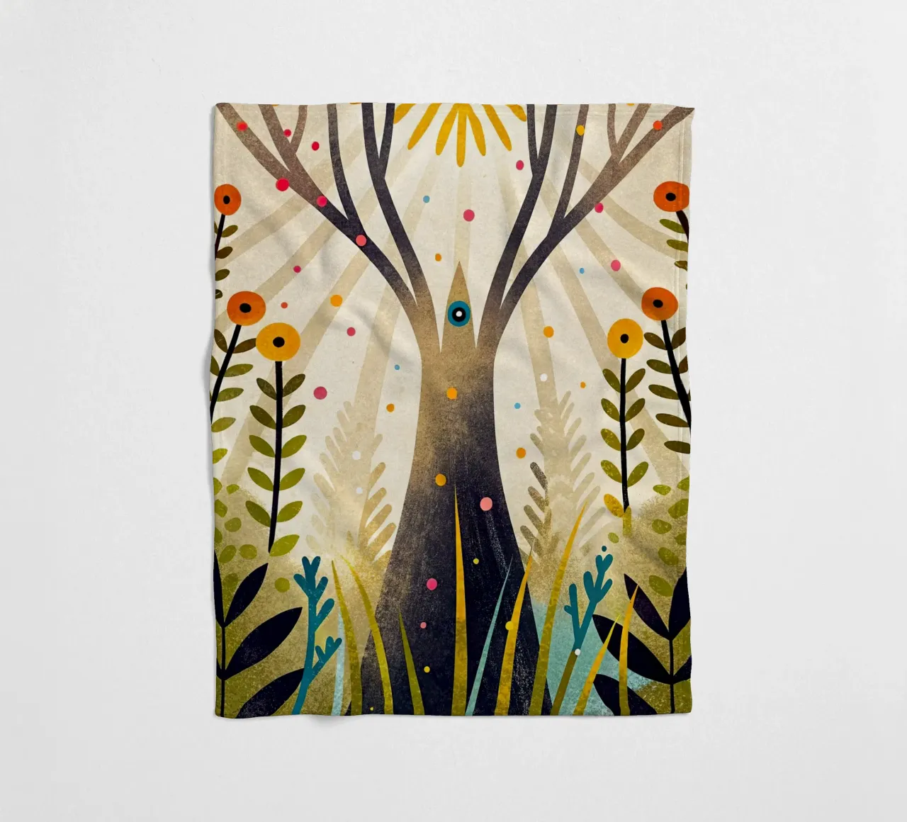 All'albero della vita coperta in pile da 🐹 BABY ART PRINTS