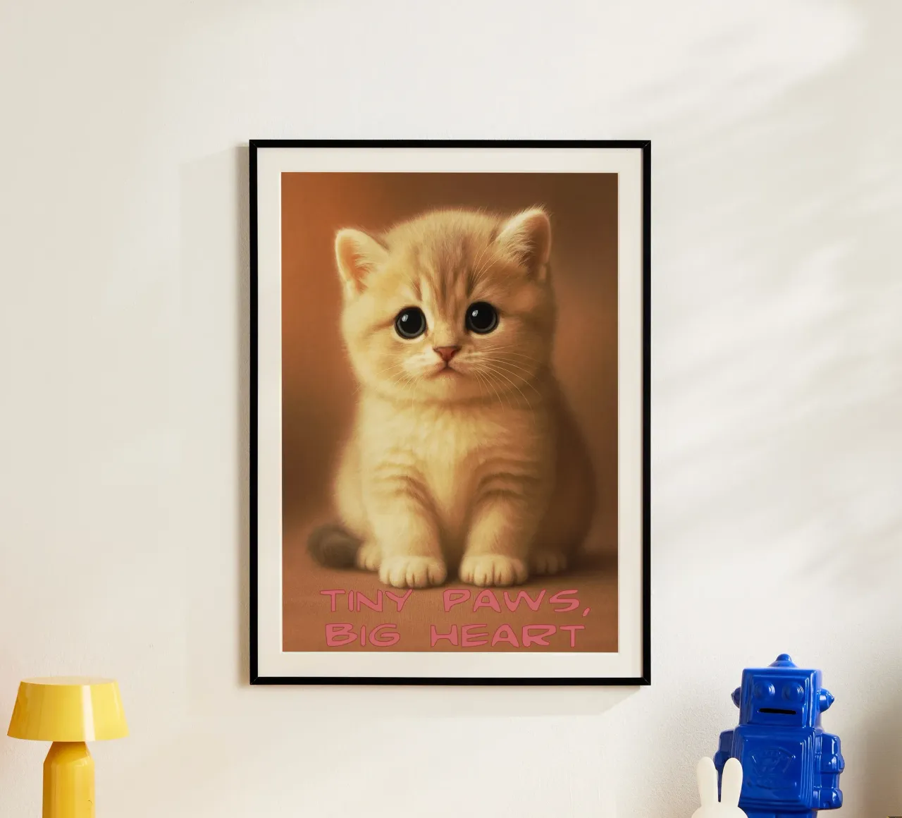 Cute Cat Lover Tiny Paws Big Heart Cat Lovers hahnemühle by the gondils