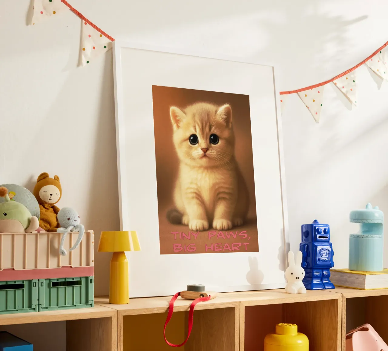 Cute Cat Lover Tiny Paws Big Heart Cat Lovers hahnemühle by the gondils