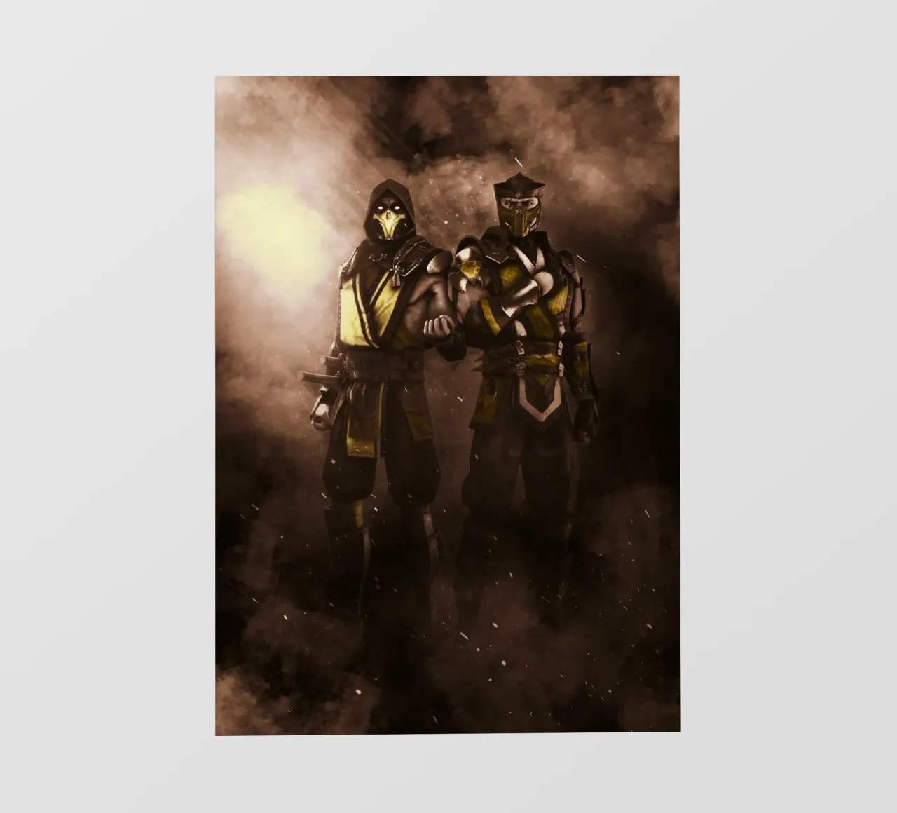 Mortal Kombat telo in pvc da FreeArtStudio