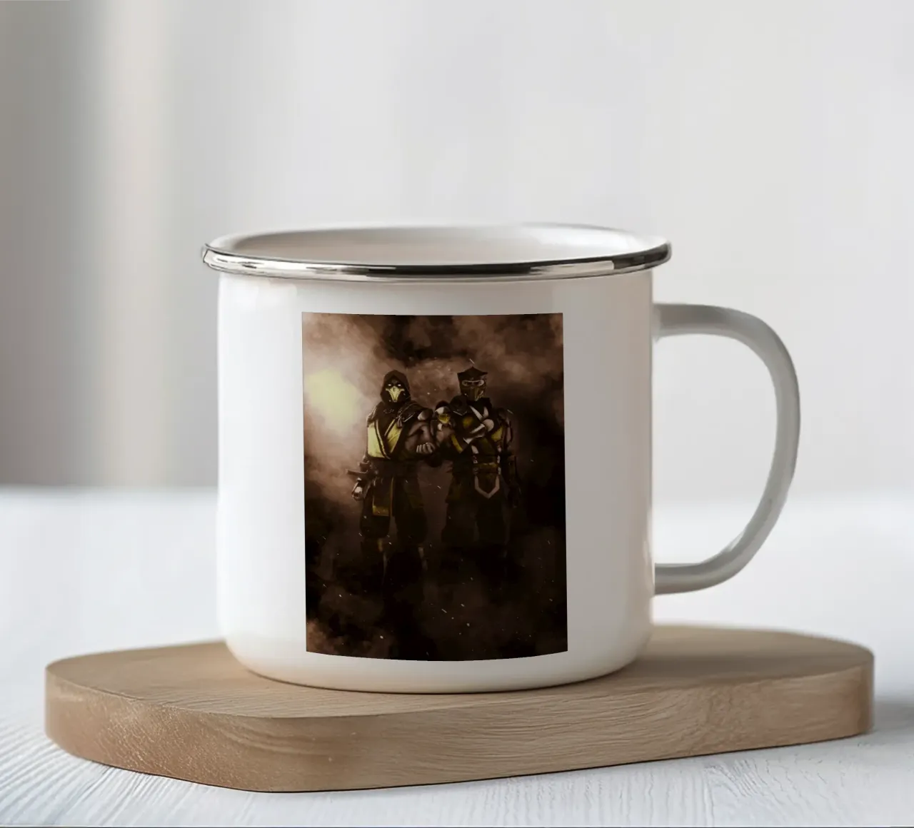 Mortal Kombat tazza in smalto da FreeArtStudio