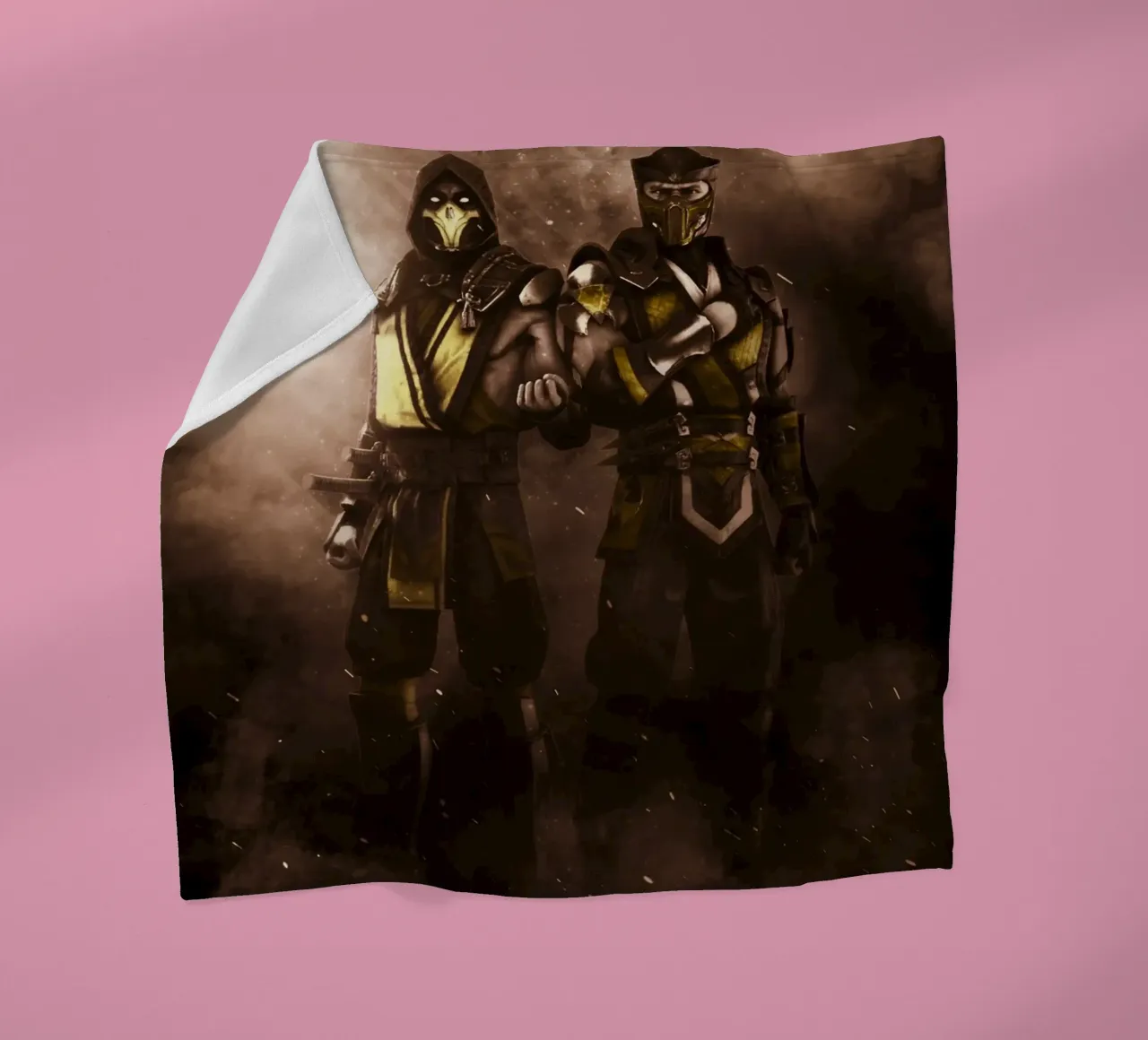 Mortal Kombat Fleecedecke von FreeArtStudio