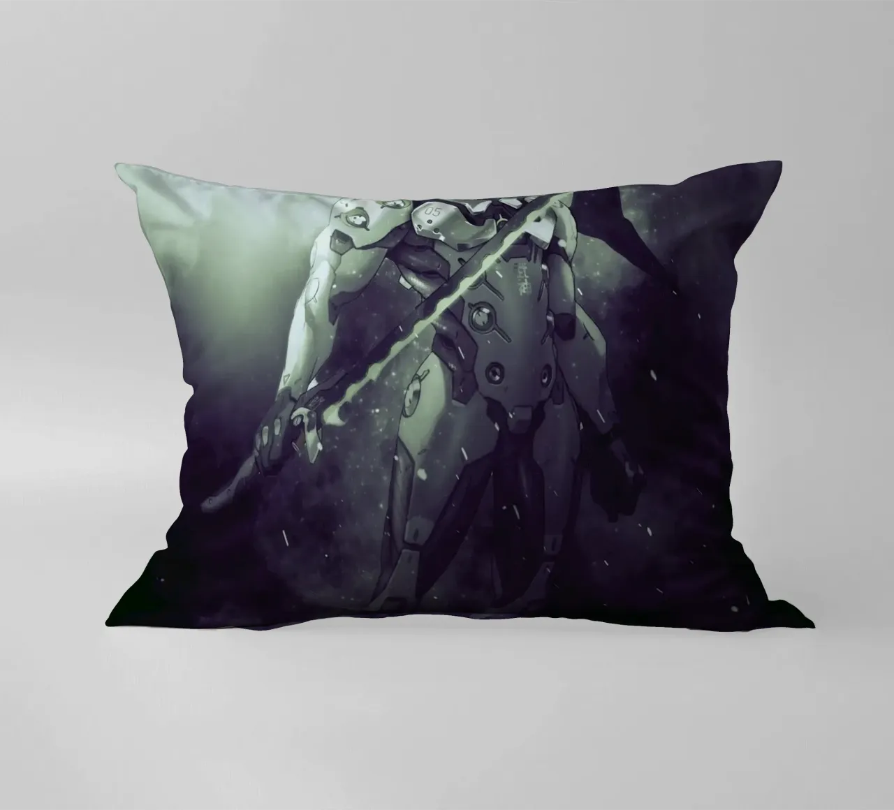 Genji Overwatch cuscino da FreeArtStudio