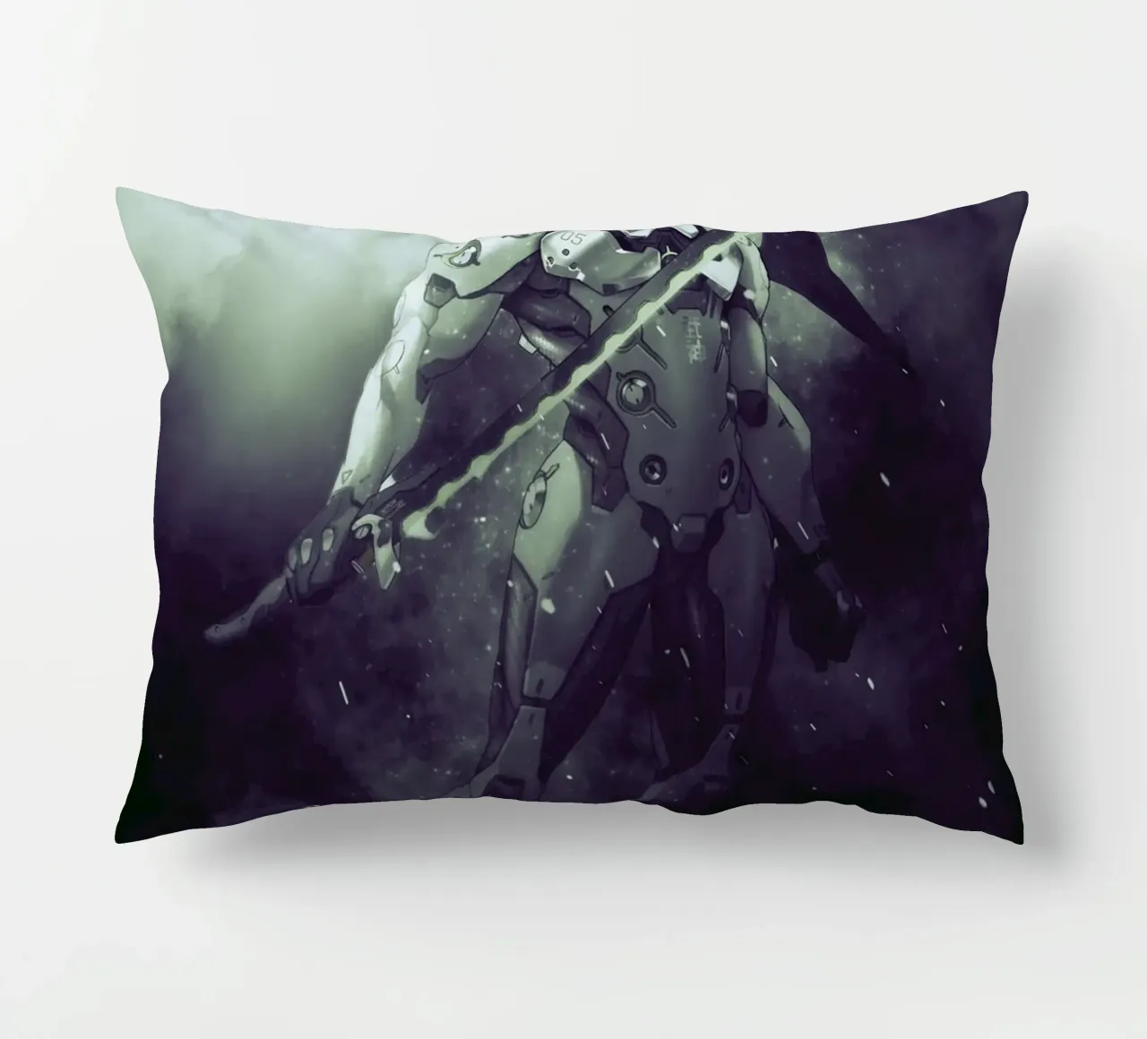 Genji Overwatch cuscino da FreeArtStudio