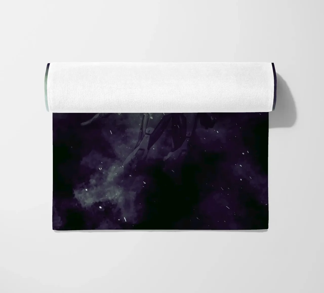 Genji Overwatch beach towel by FreeArtStudio