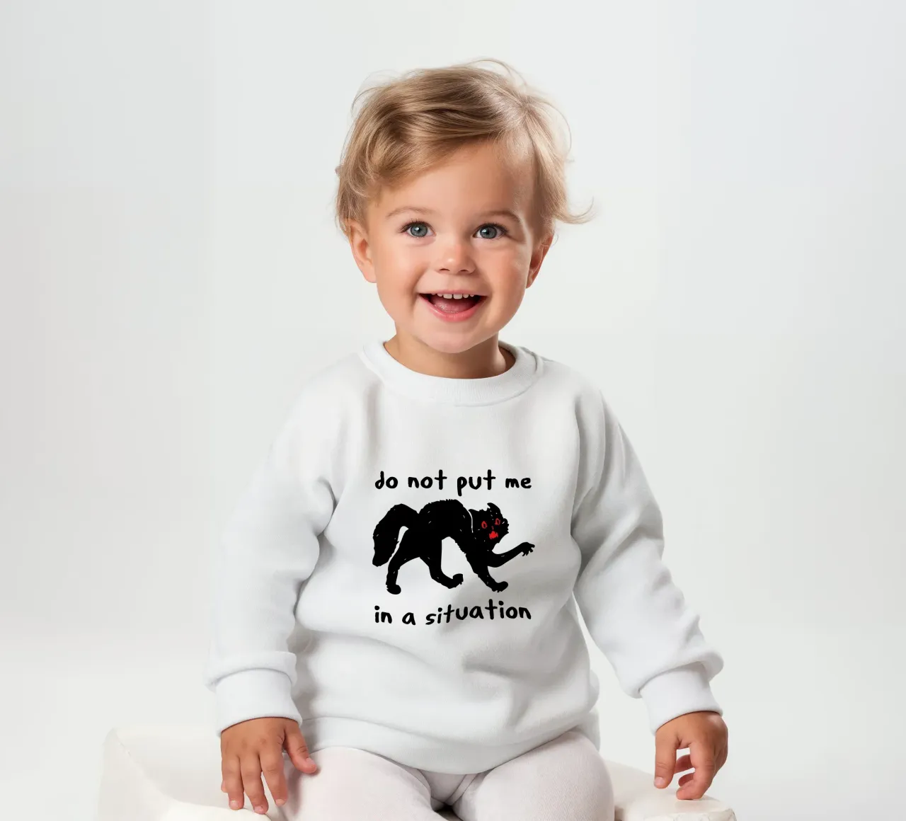 Non mettermi in una situazione - Meme stranamente specifico felpa neonato da the gondils