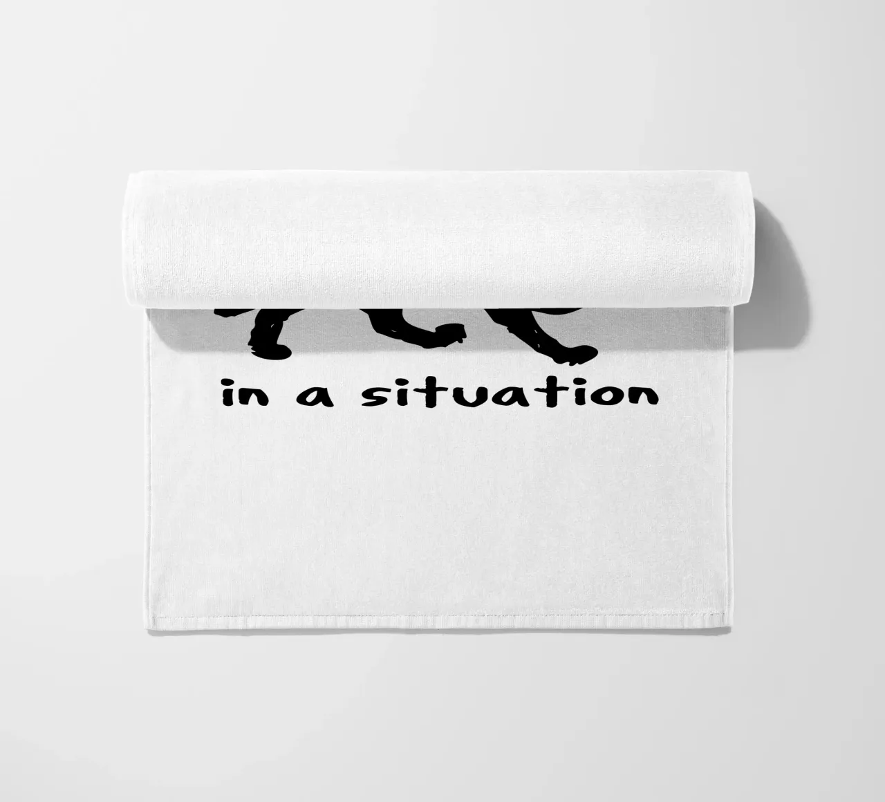 Non mettermi in una situazione - Meme stranamente specifico telo mare da the gondils