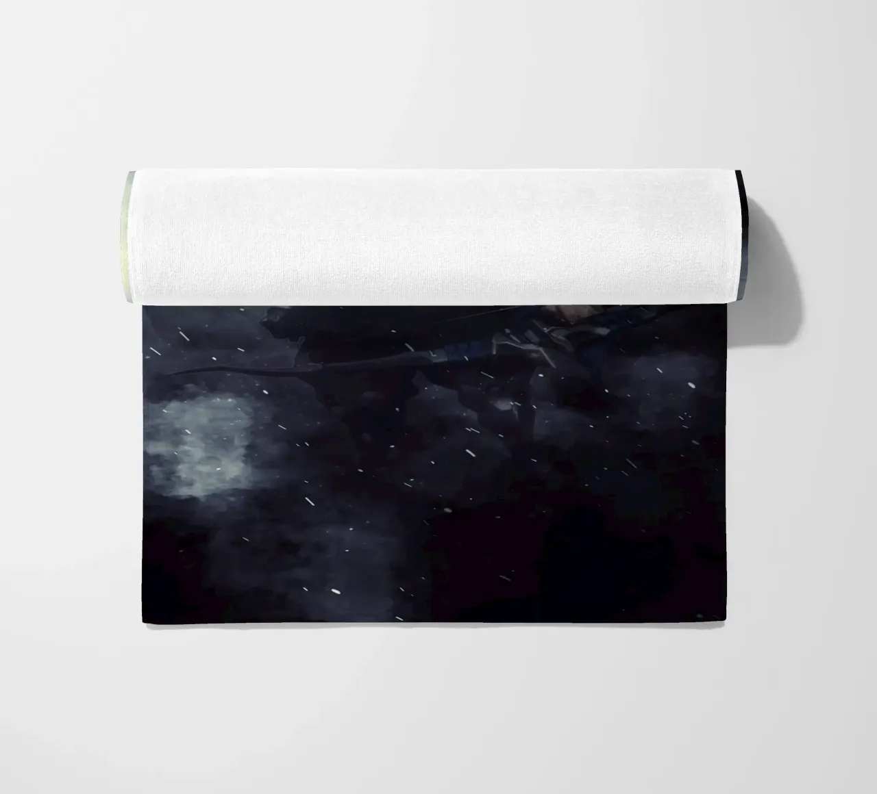Overwatch Hanzo beach towel by FreeArtStudio