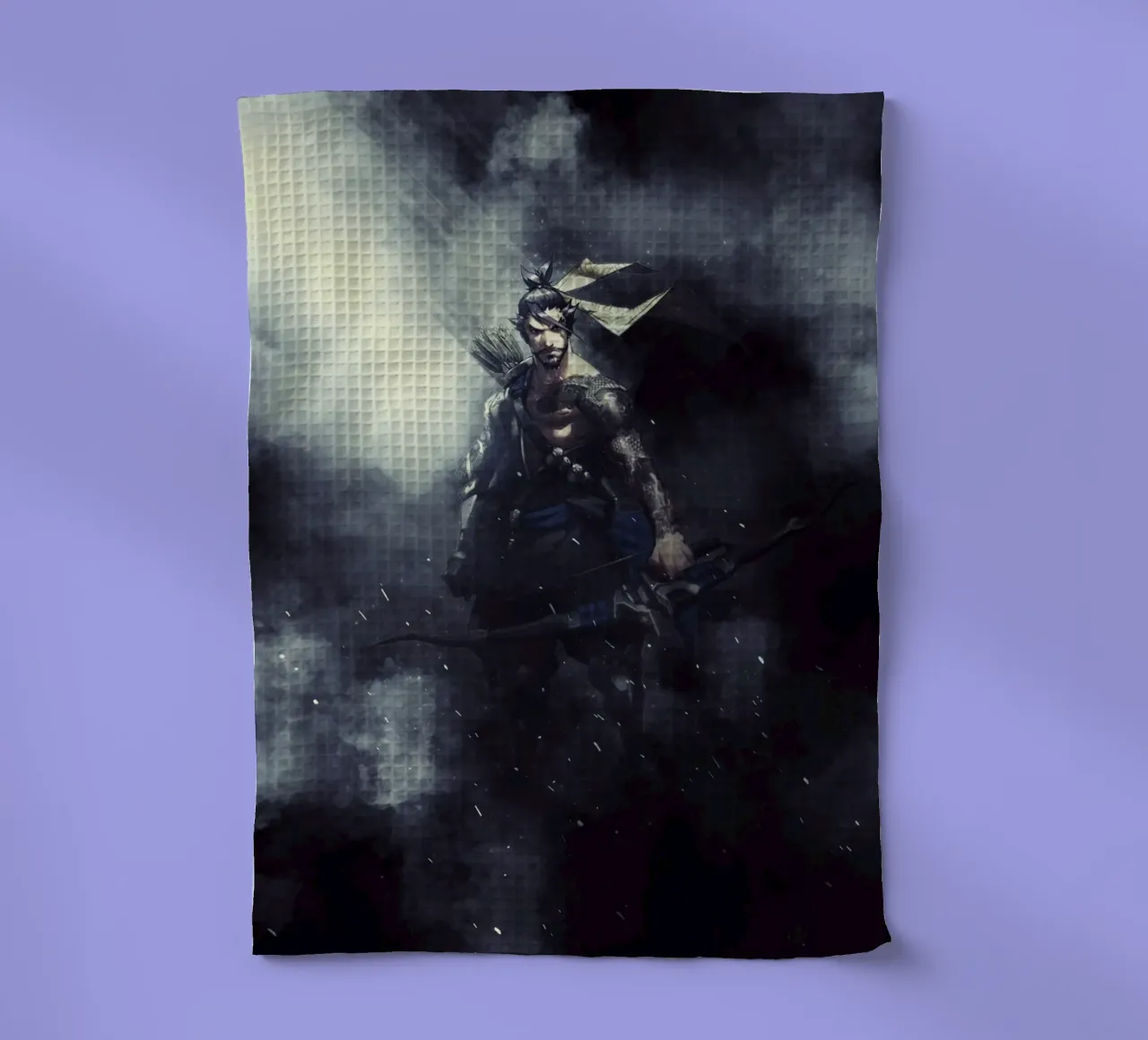 Overwatch Hanzo torchon de FreeArtStudio
