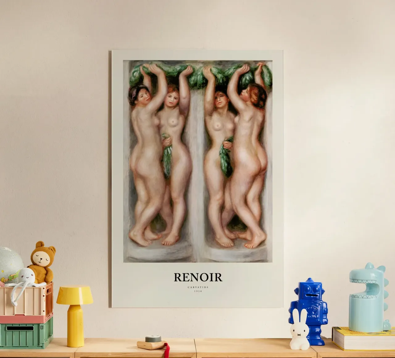 Renoir - Caryatids plexiglass da Vintage by JUNIQE