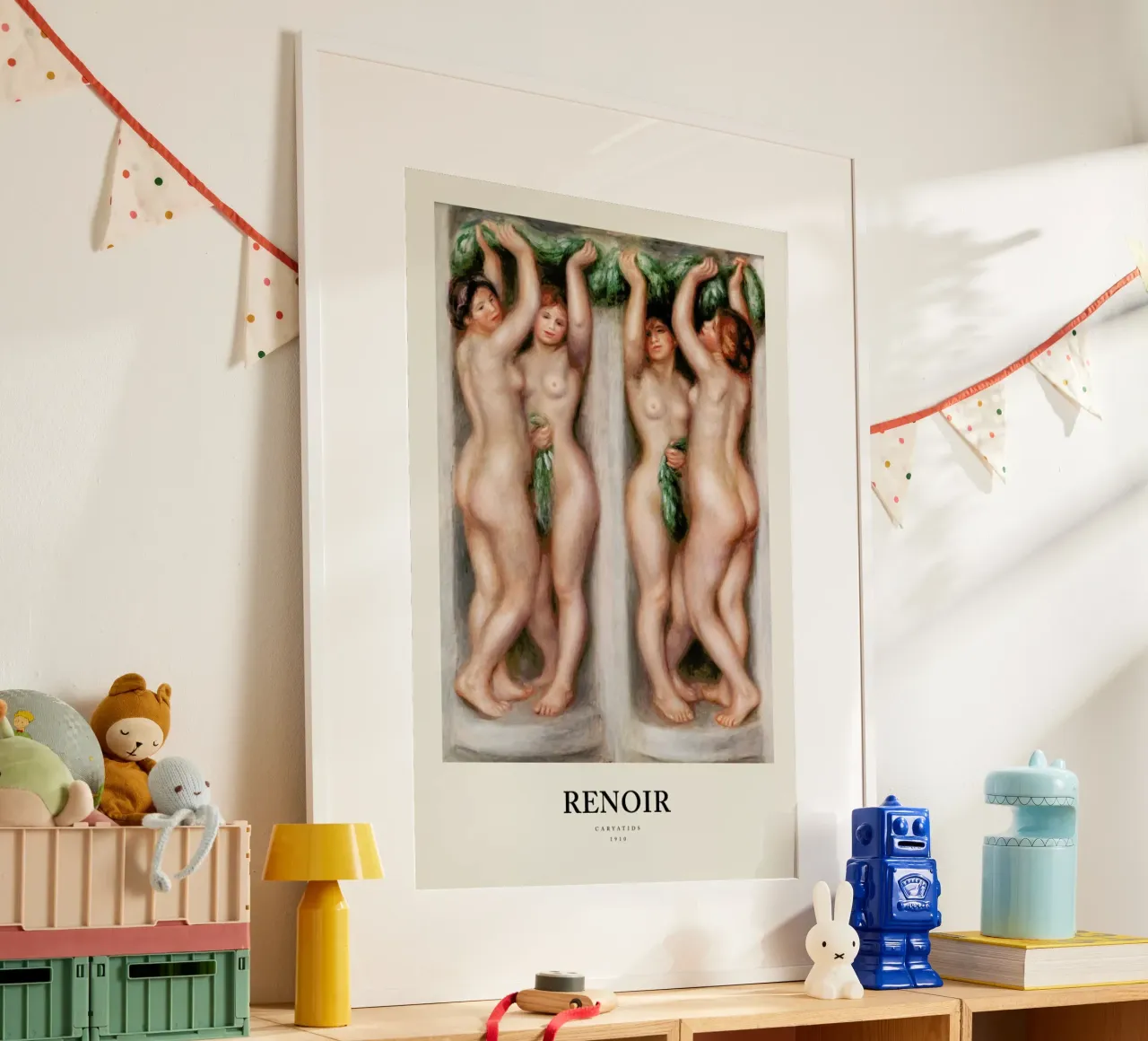 Renoir - Caryatids carta hahnemühle da Vintage by JUNIQE